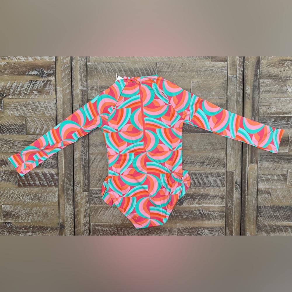 Snapper Rock Colorful Swim Rashguard - Picture 5 of 6